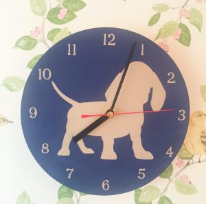 Dog Wall Clock