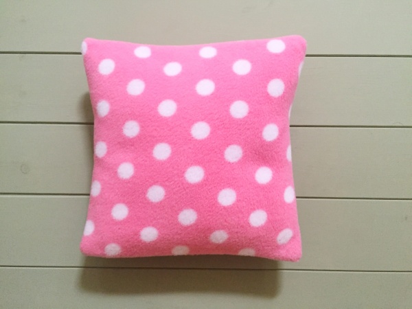 Small Dog Cushion Pinks spot